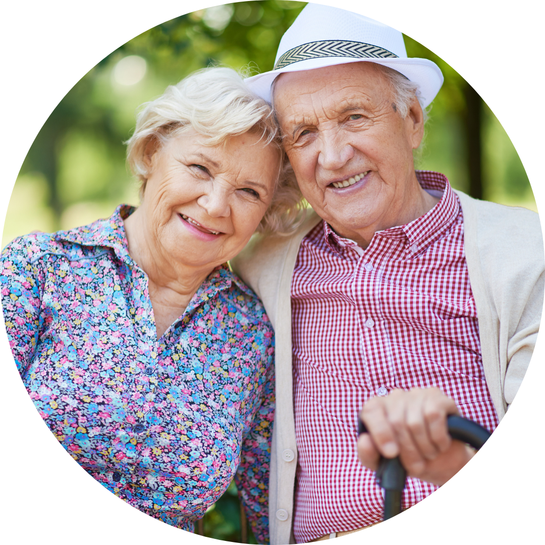 Elderly couple