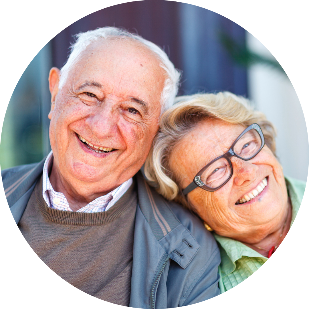 Elderly couple