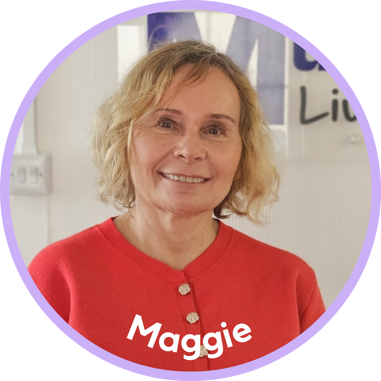 Mumby's Carer Maggie