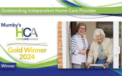 Mumby’s are Gold Winners at Home Care Awards 2024
