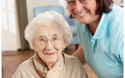Live-in carer and client